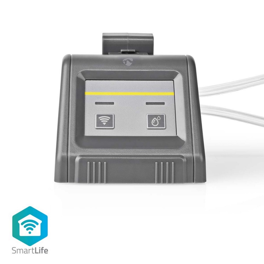 Nedis WIFIWP10GY - Smart vattenpump 4xAA Wi-Fi IPX3