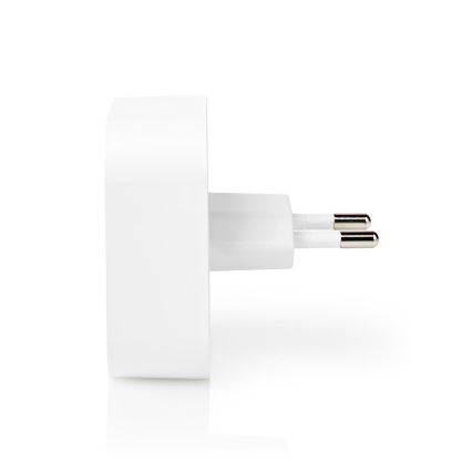 Nedis WIFIZB10CWT - Smart gateway Zigbi Wi-Fi plug-in lösning 230V