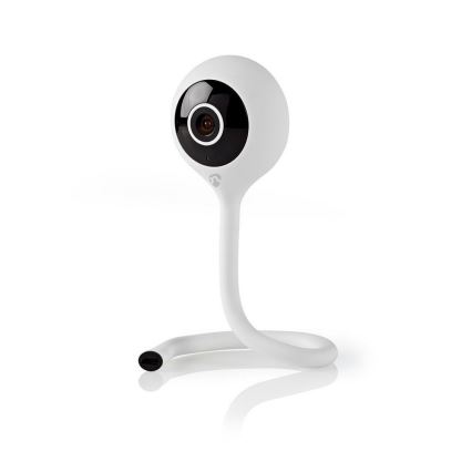 Nedis WII11CWT − Smart IP-kamera LED/5V/FULL HD 1080p med climate sensor