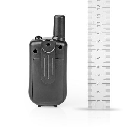 KIT 2x Walkie-talkie med LED-ljus 3xAAA räckvidd 5 km