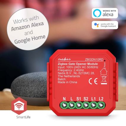 Smarta garageportbrytare SmartLife Zigbee Tuya