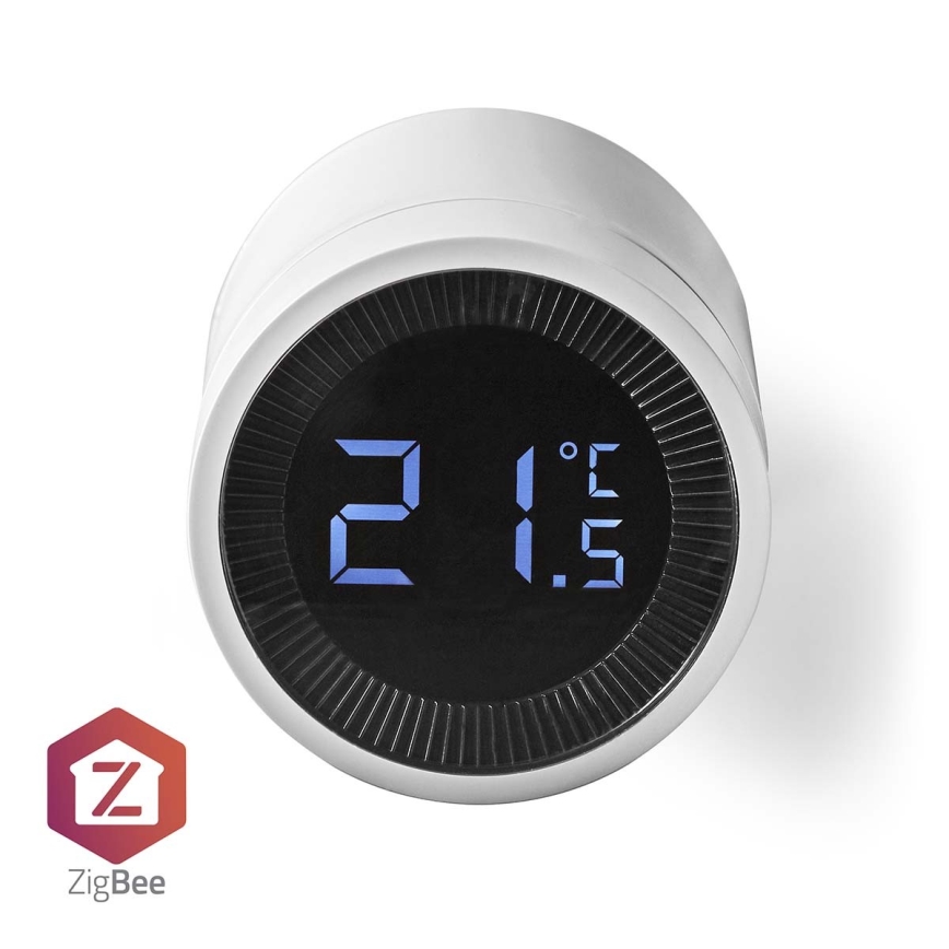 Nedis ZBHTR10WT - LED Smart radiator ZigBee 2xAA