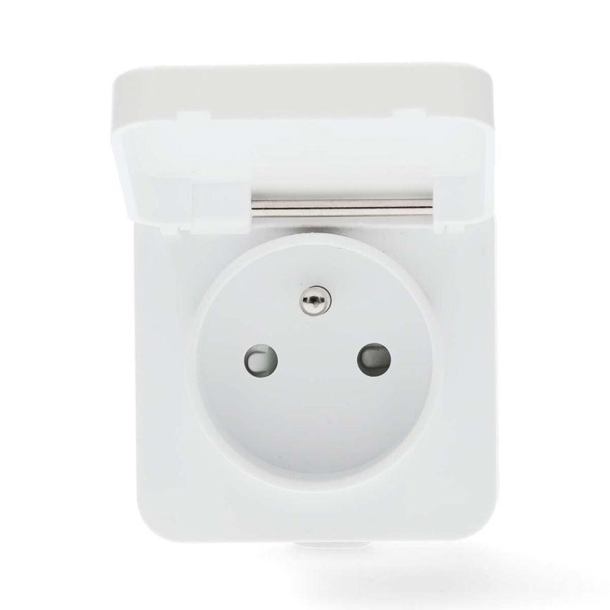 Smart kontakt Smartlife 3680W/230V/ Type E/16A Wi-Fi Tuya IP44