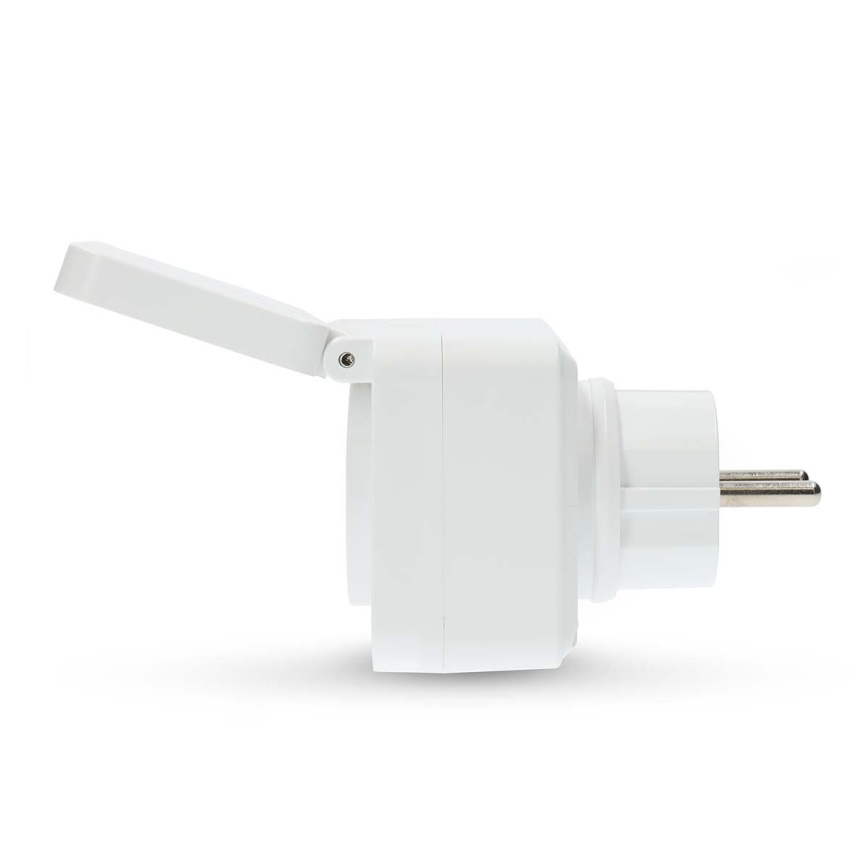 Smart kontakt Smartlife 3680W/230V/ Type E/16A Wi-Fi Tuya IP44