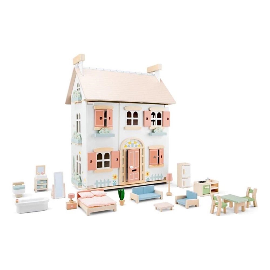 New Classic Toys - Dockhus i trä