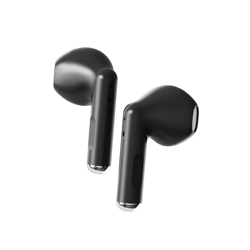 Niceboy Beans 4 - Trådlös earphones 300 mAh + 2x 35 mAh IPX4 svart