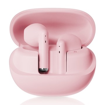 Niceboy Beans 4 - Trådlösa hörlurar 300 mAh + 2x 35 mAh IPX4 rosa