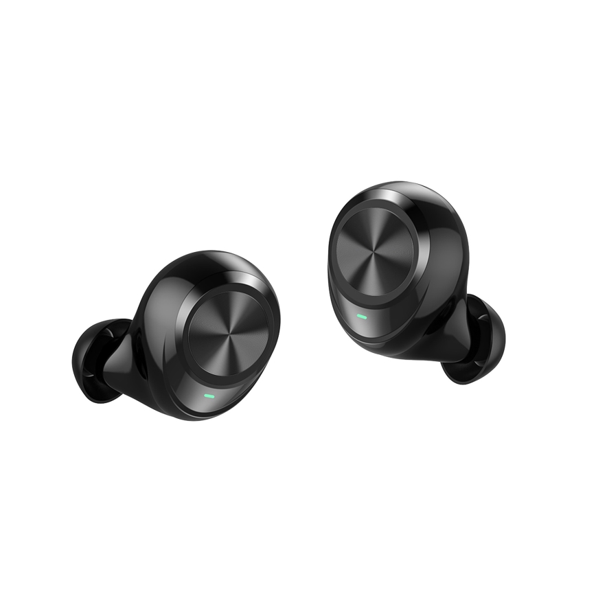 Niceboy Infälld 4 - Trådlös earphones 500 mAh + 2x 70 mAh IPX5 svart