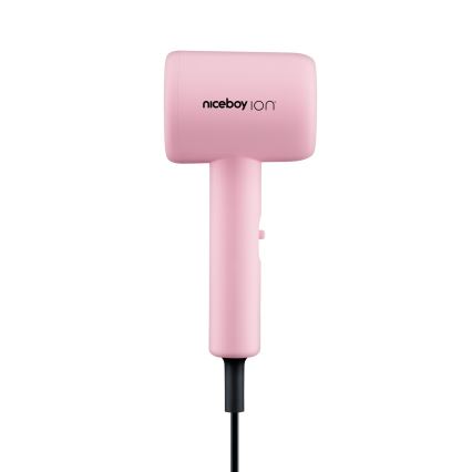 Niceboy ION AirSonic POP - Hårfön 1400W/230V rosa