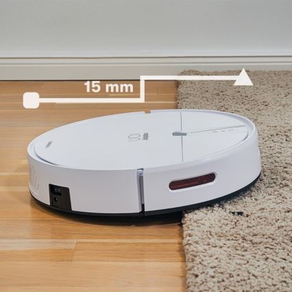 Niceboy ION Charles i4 - Smart robotdammsugare 2i1 4400 mAh Wi-Fi vit + fjärrkontroll