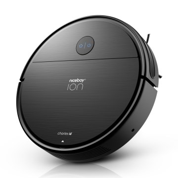 Niceboy ION Charles i6 - Smart robotdammsugare 2-i-1 2600 mAh Wi-Fi svart