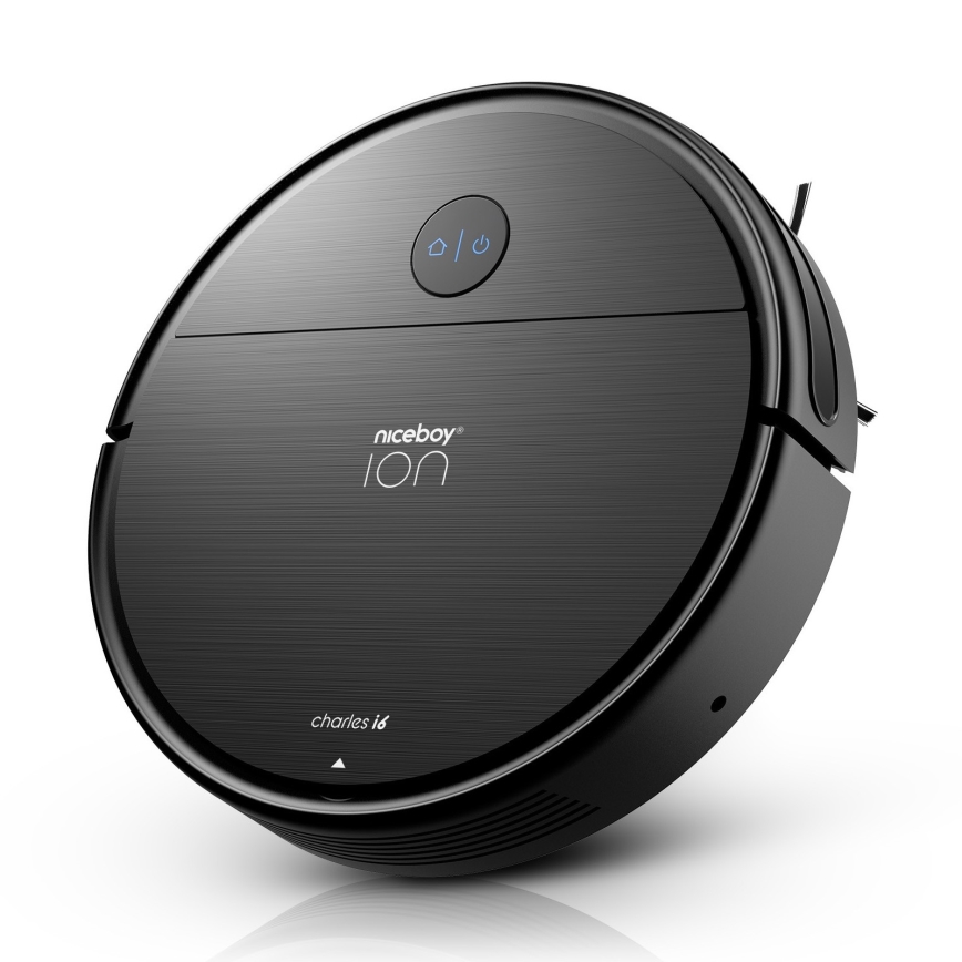 Niceboy ION Charles i6 - Smart robotdammsugare 2i1 2600 mAh Wi-Fi svart