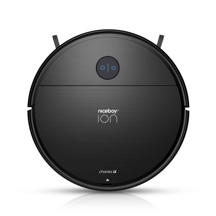Niceboy ION Charles i6 - Smart robotdammsugare 2i1 2600 mAh Wi-Fi svart