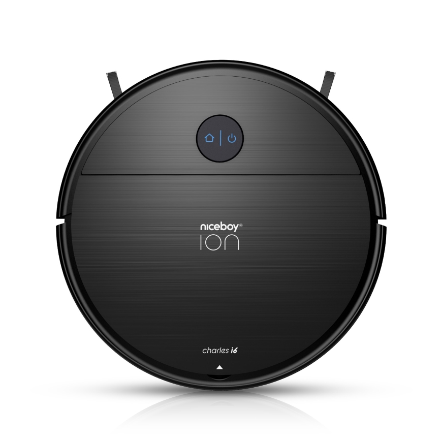Niceboy ION Charles i6 - Smart robotdammsugare 2i1 2600 mAh Wi-Fi svart