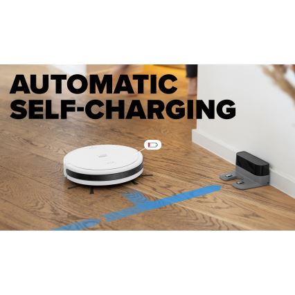 Niceboy ION Charles i6 - Smart robotdammsugare 2i1 2600 mAh Wi-Fi vit