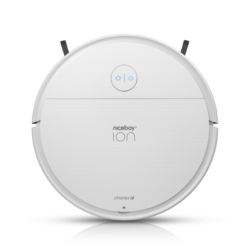 Niceboy ION Charles i6 - Smart robotdammsugare 2i1 2600 mAh Wi-Fi vit