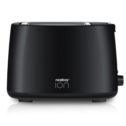 Niceboy ION Cruncher C1 - Brödrost för två skivor och grill 750W/230V svart