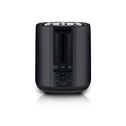 Niceboy ION Cruncher C1 - Brödrost för två skivor och grill 750W/230V svart