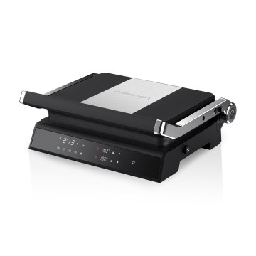 Niceboy ION Grillmaster - Kontaktgrill 2000W/230V svart/matt krom