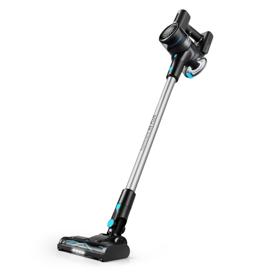 Niceboy ION Hurricane H5 Plus - Sladdlös stickdammsugare 2i1 140W/2200 mAh svart