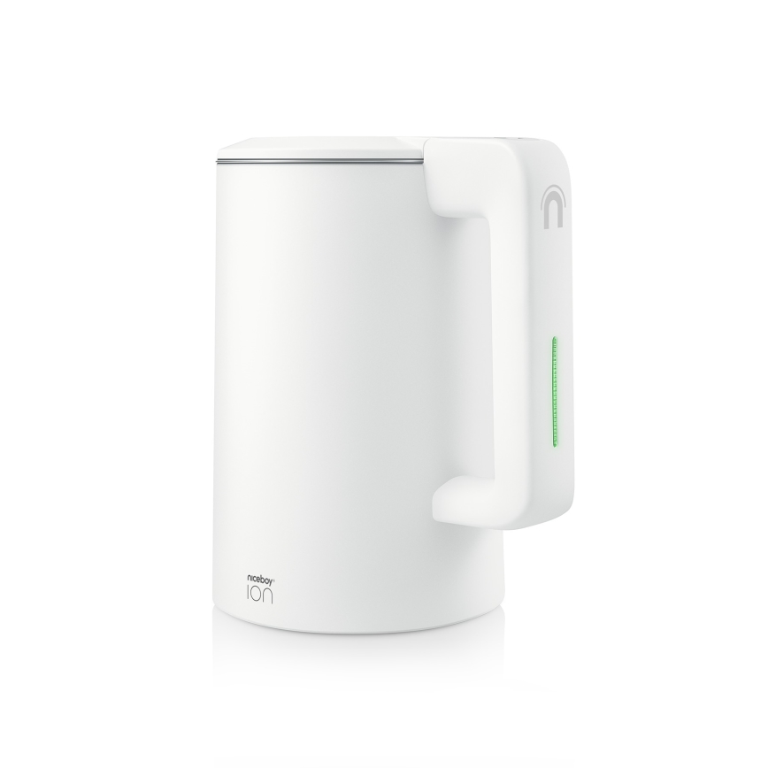Niceboy ION SmartKettle - Smart vattenkokare med termoreglering 1,7 l 2200W/230V Wi-Fi vit