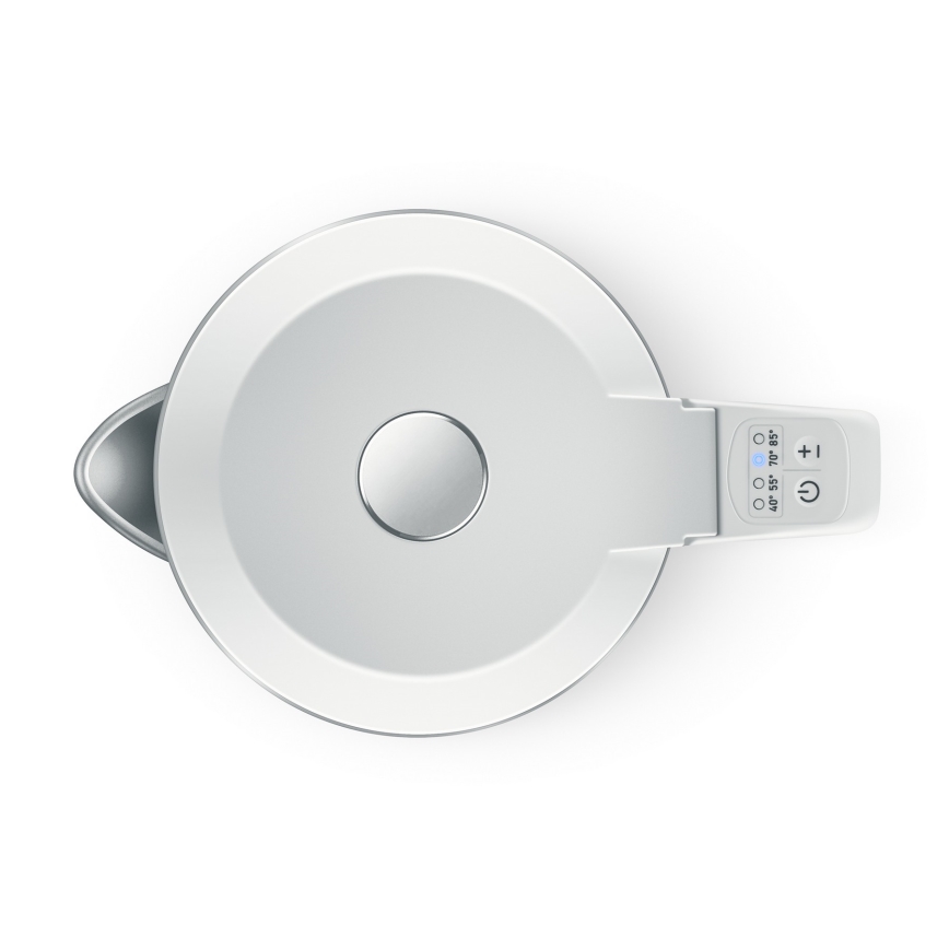 Niceboy ION SmartKettle - Smart vattenkokare med termoreglering 1,7 l 2200W/230V Wi-Fi vit
