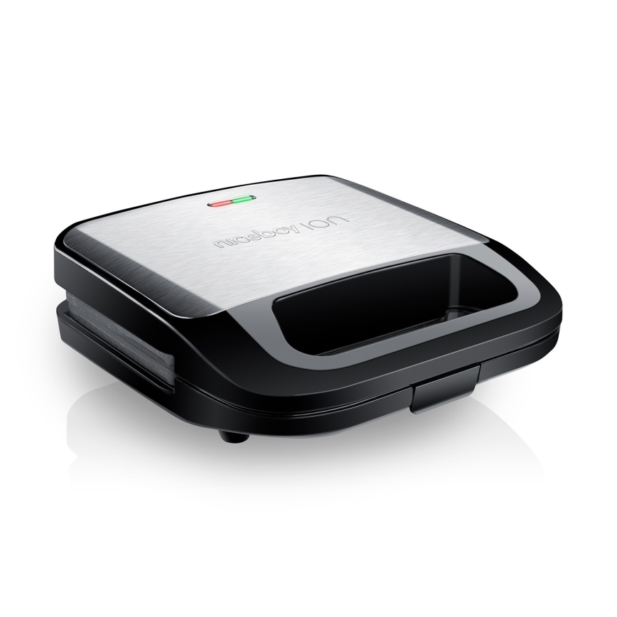 Niceboy ION Snacker S3 - Sandwich järn 3i1 750W/230V rostfri/svart