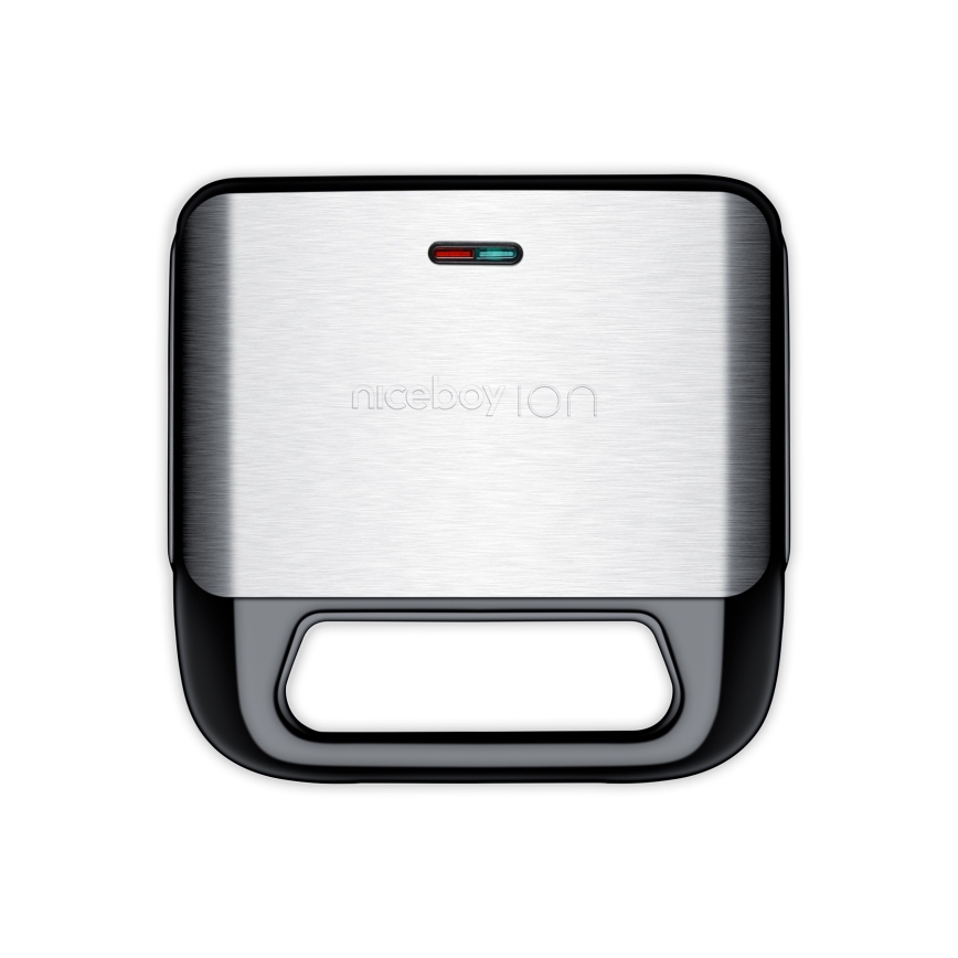 Niceboy ION Snacker S3 - Sandwich järn 3i1 750W/230V rostfri/svart