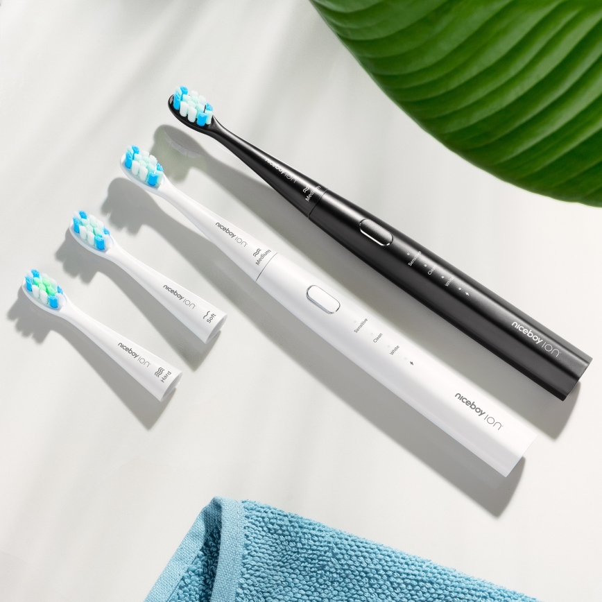 Niceboy ION Sonic Lite - Sonik tandborste 500 mAh IPX7 svart