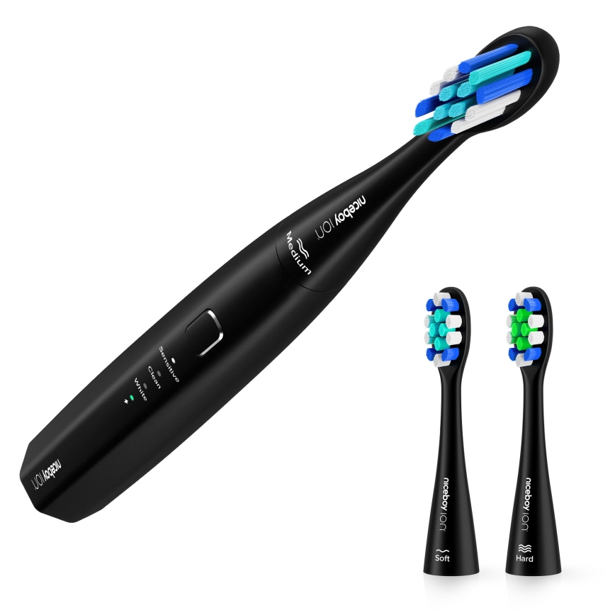 Niceboy ION Sonic Lite - Sonik tandborste IPX7 svart