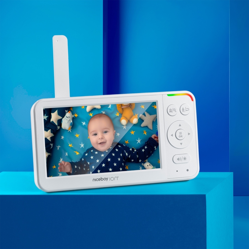 Niceboy ION Starlight SL5 - Babylarm Full HD 1080p 4000 mAh 5V