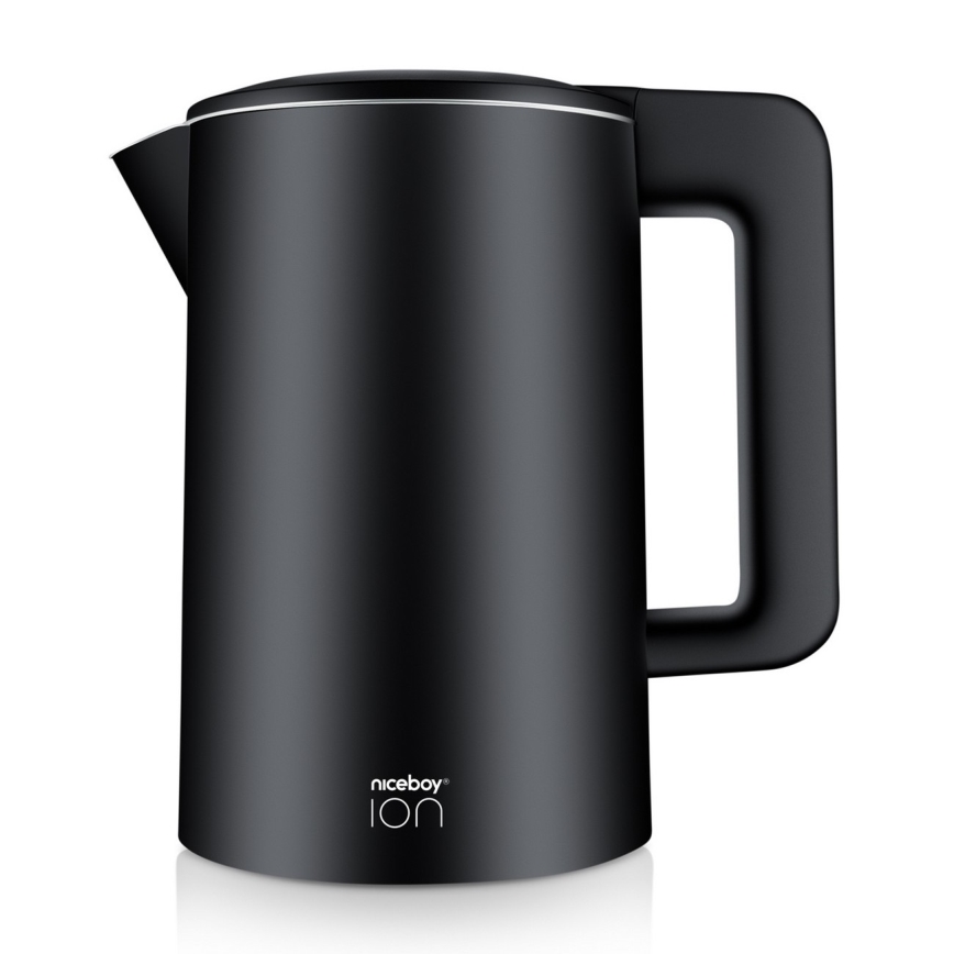 Niceboy ION ThermoKettle TK5 - Vattenkokare med termoreglering 1,7 l 2200W/230V svart
