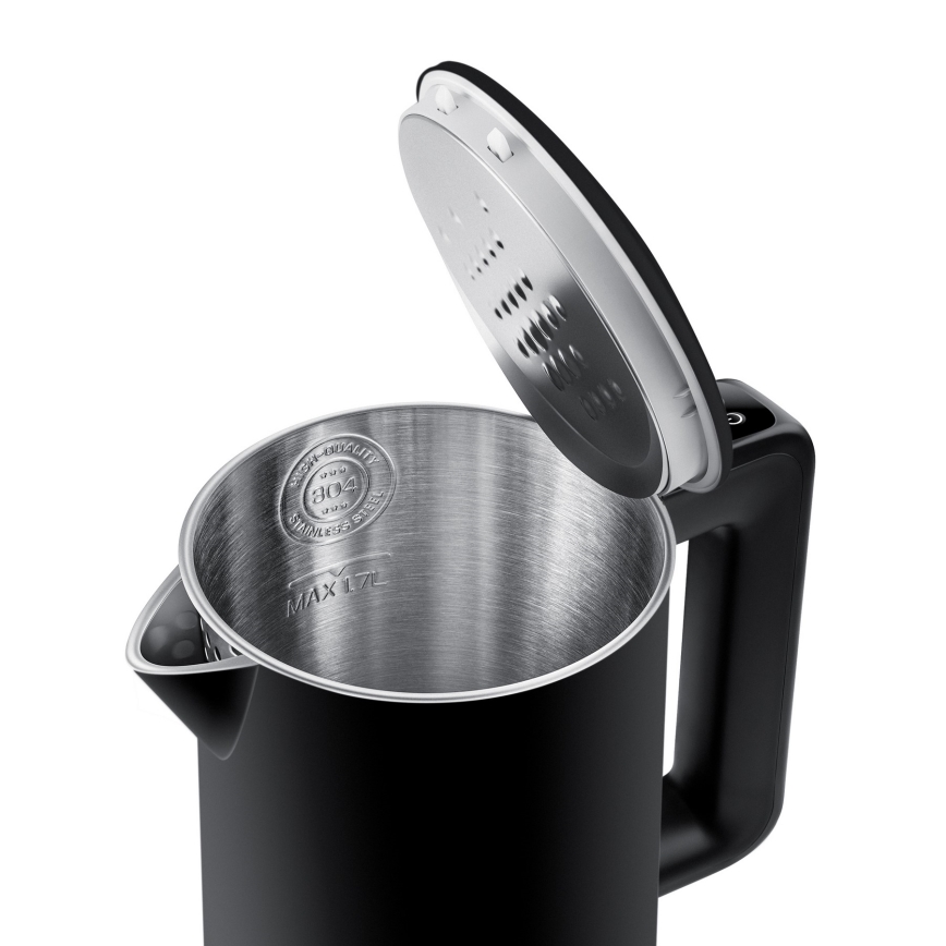 Niceboy ION ThermoKettle TK5 - Vattenkokare med termoreglering 1,7 l 2200W/230V svart