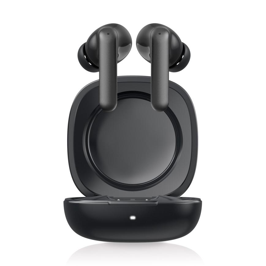 Niceboy Pins 4 PRO - Trådlös earphones med ANC 380 mAh + 2x 35 mAh IP54 svart