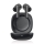 Niceboy Pins 4 PRO - Trådlös earphones med ANC 380 mAh + 2x 35 mAh IP54 svart
