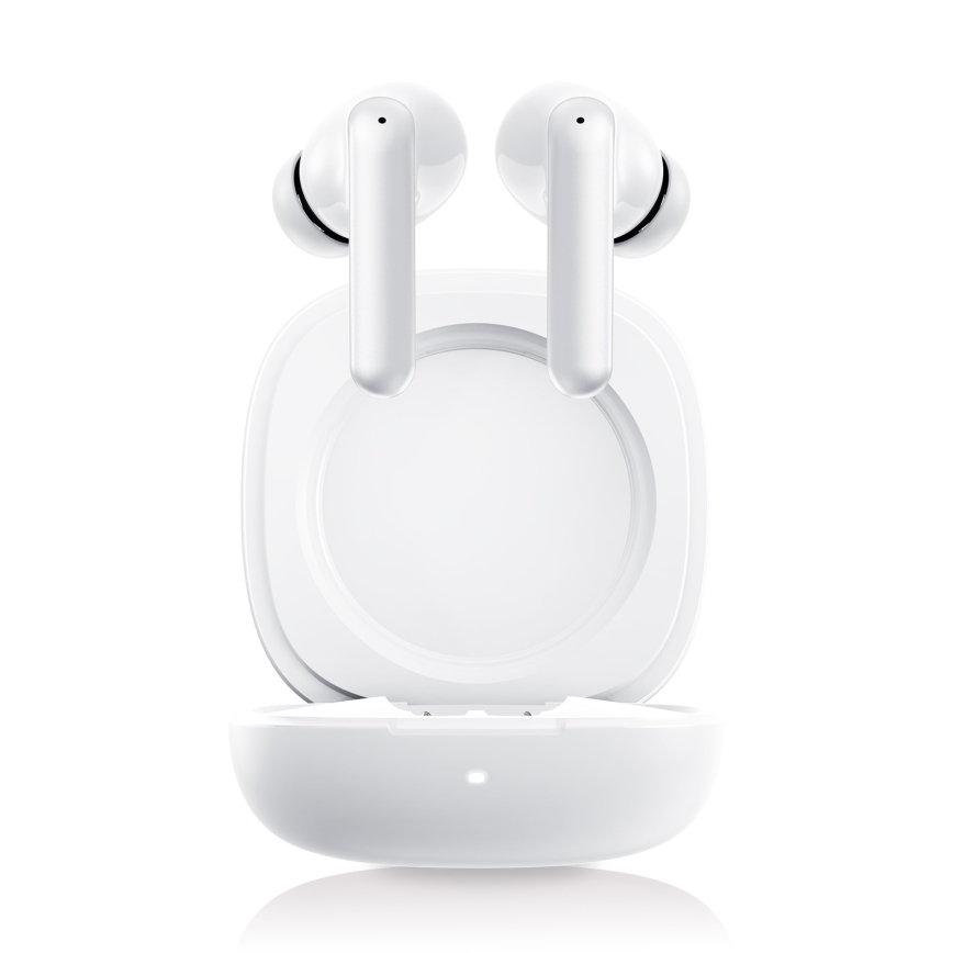 Niceboy Pins 4 PRO - Trådlös earphones med ANC 380 mAh + 2x 35 mAh IP54 vit
