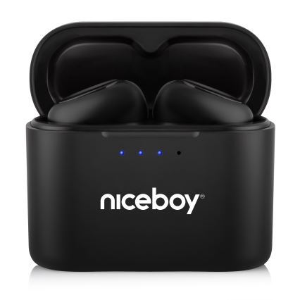 Niceboy Podsie 4 - Trådlösa hörlurar IP54 svart