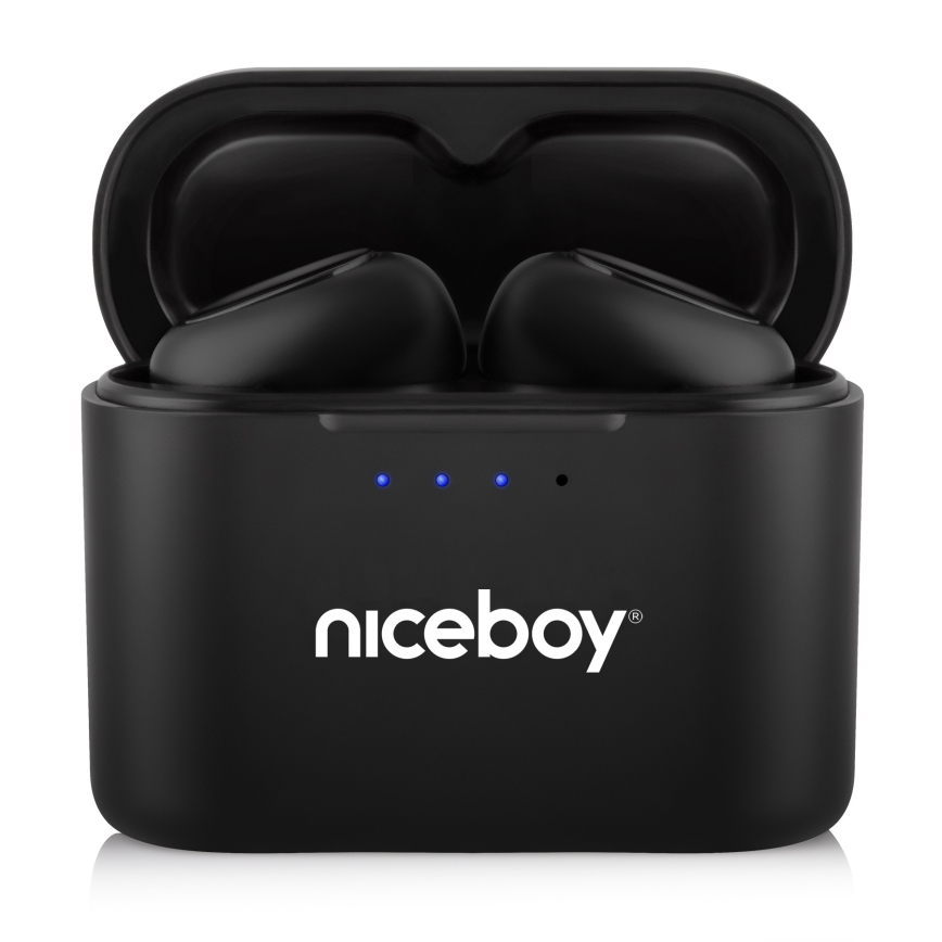 Niceboy Podsie 4 - Trådlösa hörlurar IP54 svart