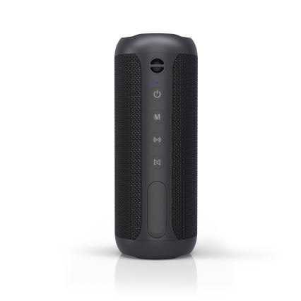 Niceboy Polaris - LED Trådlös högtalare Med en mikrofon 30W/2000 mAh IPX7 svart
