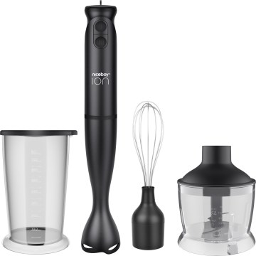 Niceboy Twister T1 Set - Stavmixer med tillbehör 500W/230V svart