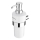 NIMCO BR 11031KN-26 - Tvålpump för vägg BORMO 300 mm vit/skinande krom
