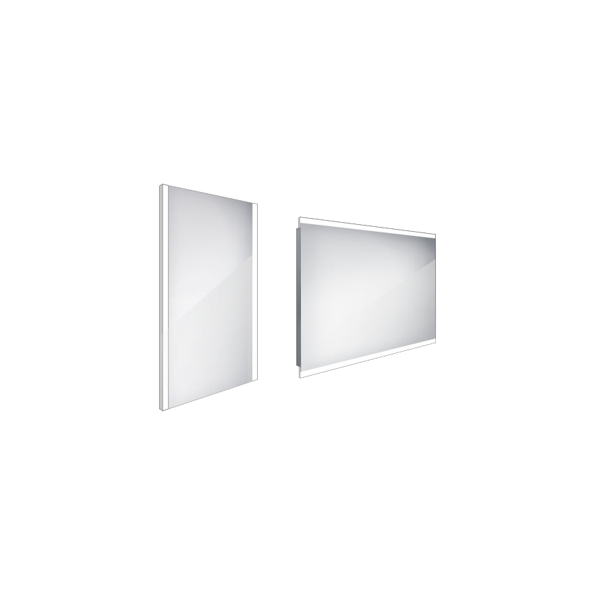 NIMCO ZP 11000 - LED badrumsspegel med bakgrundsbelysning LED/18W/230V 6500K 60x40 cm IP44