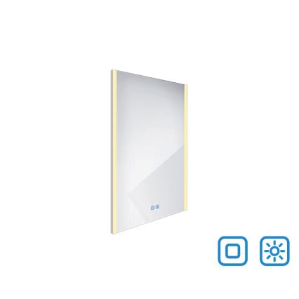 NIMCO ZP 11001VX - LED Dimbar badrumsspegel med bakgrundsbelysning LED/21W/230V 3000-6500K 70x50 cm IP44