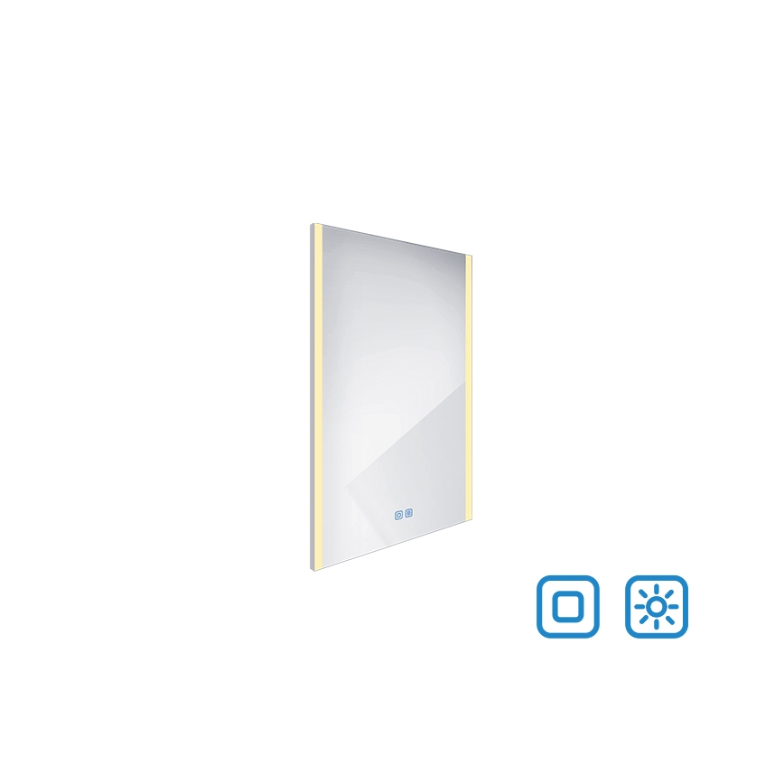 NIMCO ZP 11001VX - LED Dimbar badrumsspegel med bakgrundsbelysning LED/21W/230V 3000-6500K 70x50 cm IP44