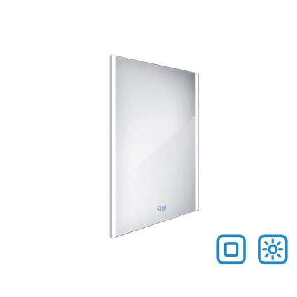 NIMCO ZP 11002VX - LED Dimbar badrumsspegel med bakgrundsbelysning LED/24W/230V 3000-6500K 80x60 cm IP44