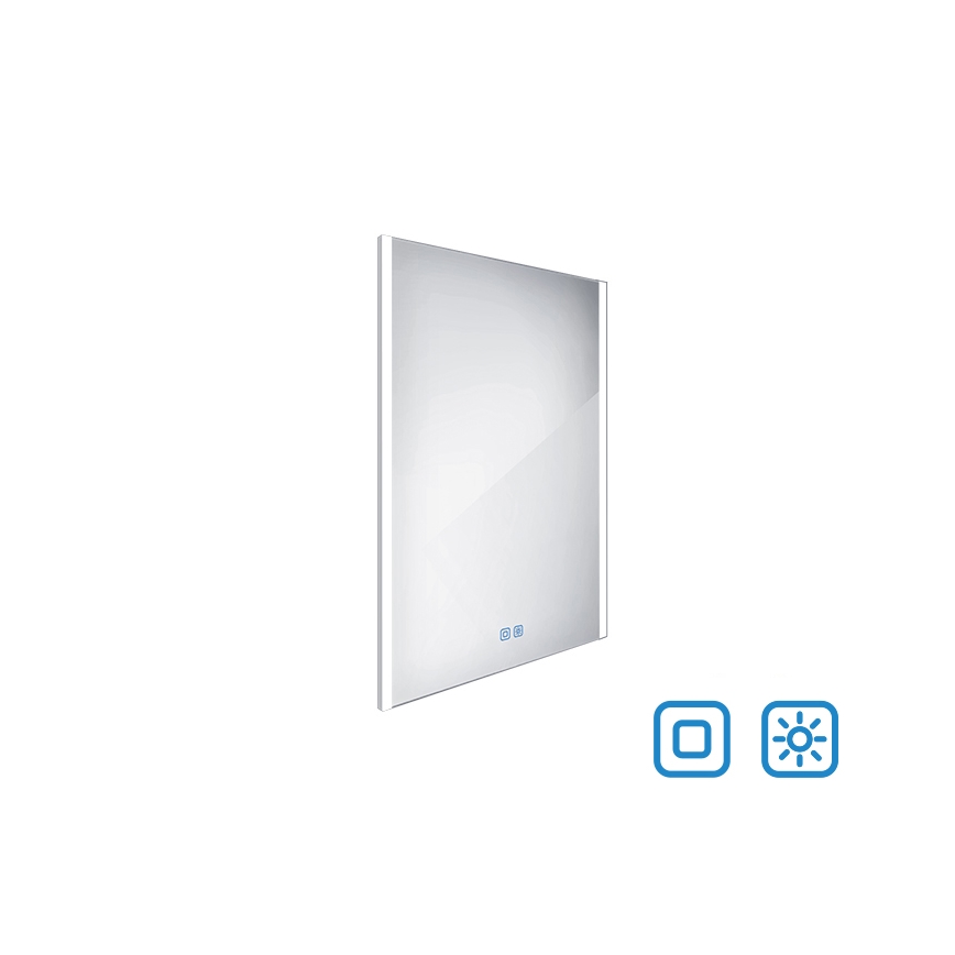 NIMCO ZP 11002VX - LED Dimbar badrumsspegel med bakgrundsbelysning LED/24W/230V 3000-6500K 80x60 cm IP44