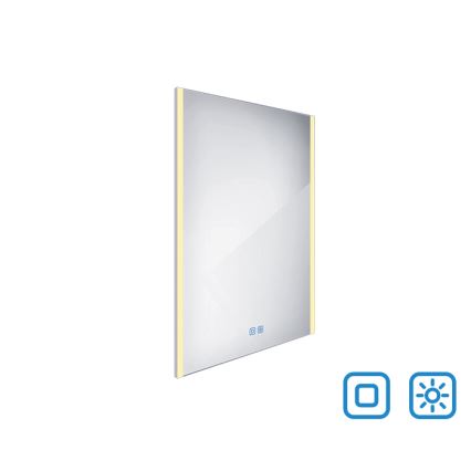 NIMCO ZP 11002VX - LED Dimbar badrumsspegel med bakgrundsbelysning LED/24W/230V 3000-6500K 80x60 cm IP44