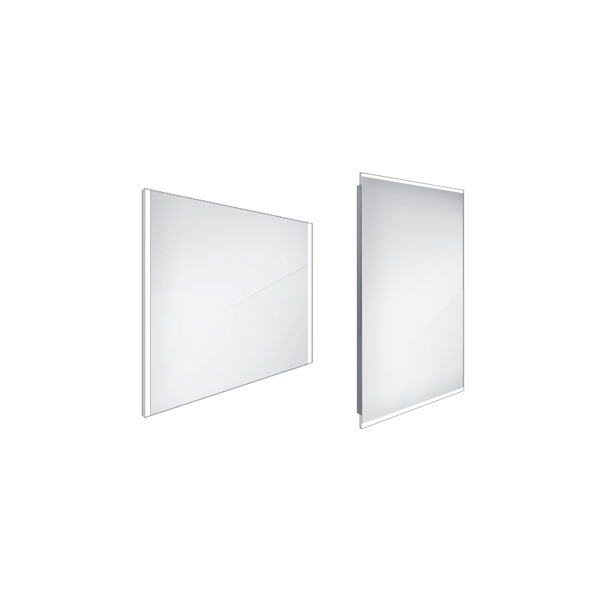 NIMCO ZP 11003 - LED badrumsspegel med bakgrundsbelysning LED/21W/230V 6500K 70x80 cm IP44