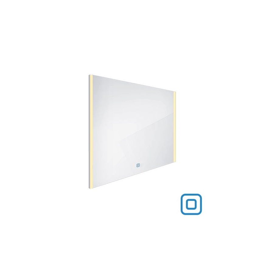 NIMCO ZP 11003V - LED Dimbar badrumsspegel med bakgrundsbelysning LED/21W/230V 3000-6500K 70x80 cm IP44