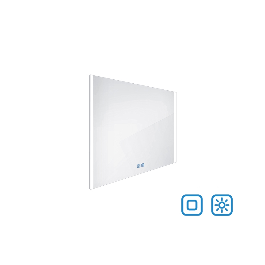 NIMCO ZP 11003VX - LED Dimbar badrumsspegel med bakgrundsbelysning LED/21W/230V 3000-6500K 70x80 cm IP44